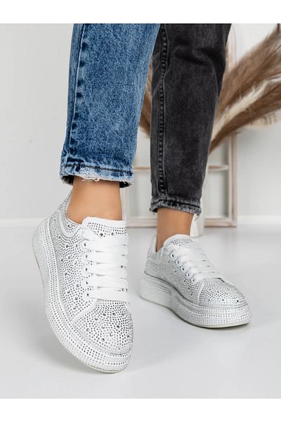 mei Sneakers Dama 5WL57 Alb