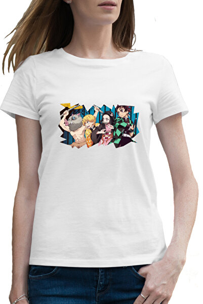 OEM Tricou femei Demon Slayer Poster Desene Anime