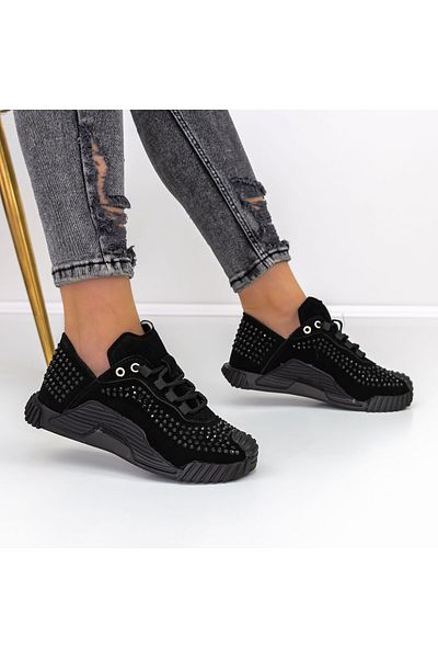 mei Pantofi Sport Dama 3WL9 Negru-Negru