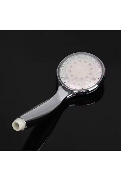 OEM Para de dus LED, ABS cromat, tip ploaie, pentru uz hotelier si casnic, otel inoxidabil