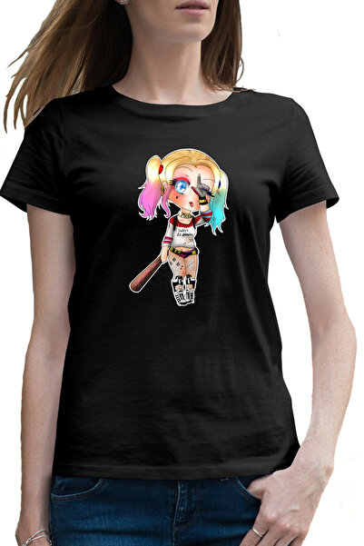 OEM Tricou femei Joker Harley Quinn Daddys Lil Monster