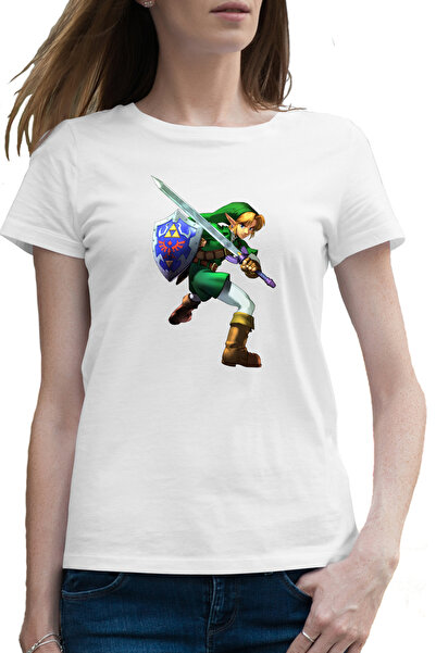 OEM Tricou femei The Legend of Zelda Link Sabie Scut