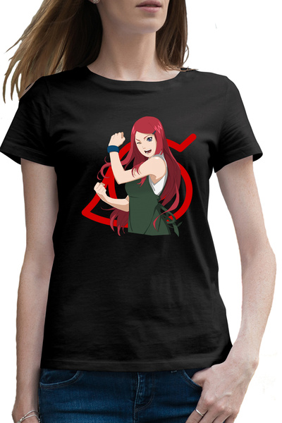 OEM Tricou femei Naruto Kushina Uzumaki Boruto Shippuden Anime