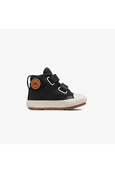 Converse Chuck Taylor All Star Berkshire Çocuk Siyah Deri Bot