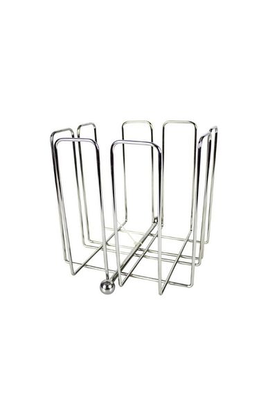 gogiva Napkin holder, Stainless steel, 19x19x19 cm