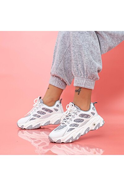 mei Pantofi Sport Dama WLLL13 Alb