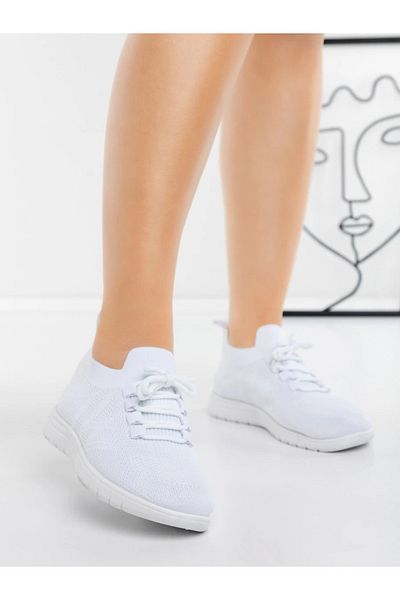mei Women's Sneakers 5YA12 White
