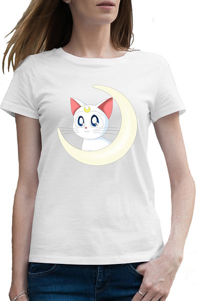 OEM Tricou femei Sailor Moon Artemis Love Gift Dragobete Anime