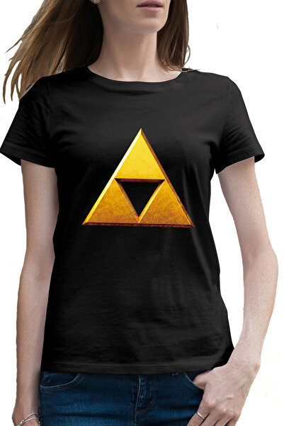 OEM Tricou femei Legend of Zelda Triunghiul Auriu Breath
