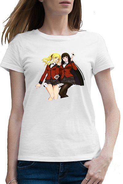 OEM Tricou femei Poker Anime Girls Kakegurui Runa Yumeko