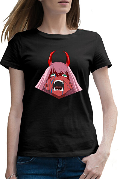 OEM Tricou femei Darling in the FranXX Zero Two Rage Anime