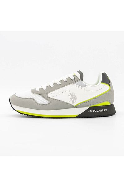 U.S. Polo Assn. Men's Sports Shoes NOBIL003C White U.S.POLO ASSN