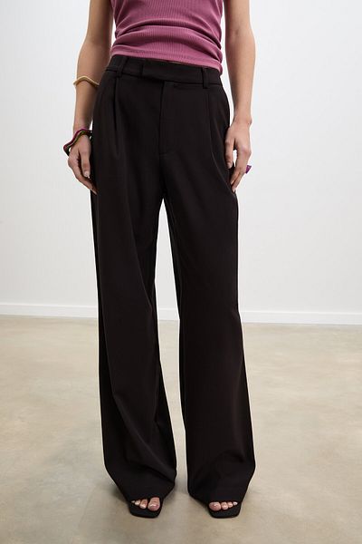 Stradivarius Wide-leg formal wear trousers