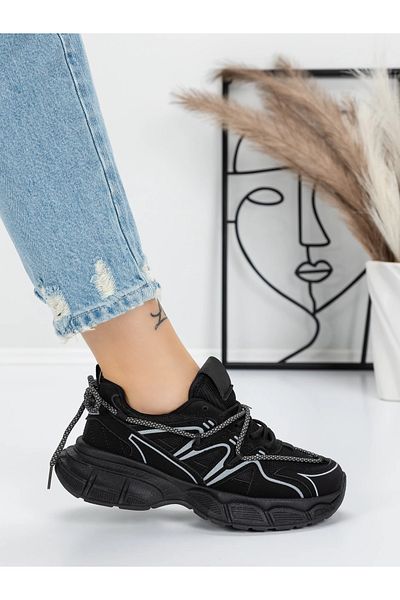 Se7en Sneakers Dama YZ229 Negru
