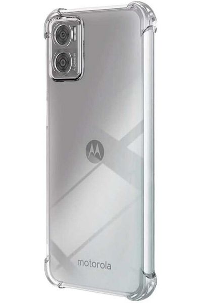 ALC MOBILE Anti-shock, transparent case compatible with Motorola E22