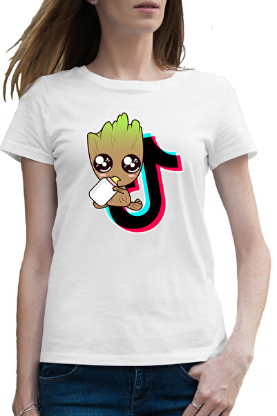 OEM Tricou femei Baby Groot Tik Tok Star Tiktok