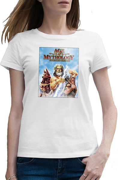 OEM Tricou femei Age Of Empires The Titans Rise Of Nations Zeus Anubis