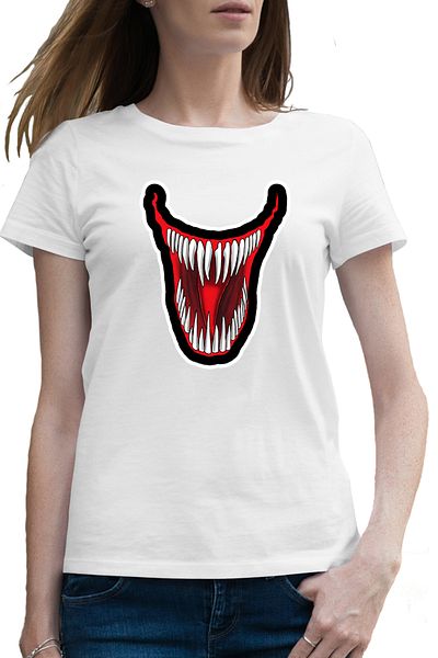 OEM Tricou femei Venom Epic Smile Badass Horror