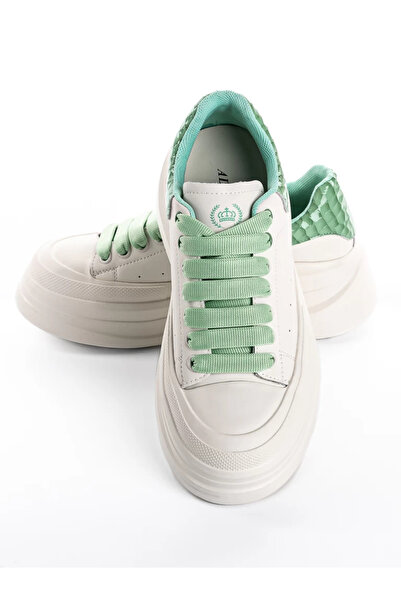 advancer Γυναικεία Αθλητικά Παπούτσια με Πλατφόρμα KM2817-2 Πράσινα