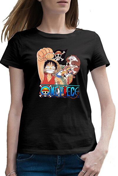 OEM Tricou femei One Piece Monkey Luffy Pinguin Panda