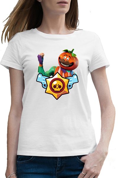 OEM Tricou femei Tomato Man Fortnite Brawl Stars