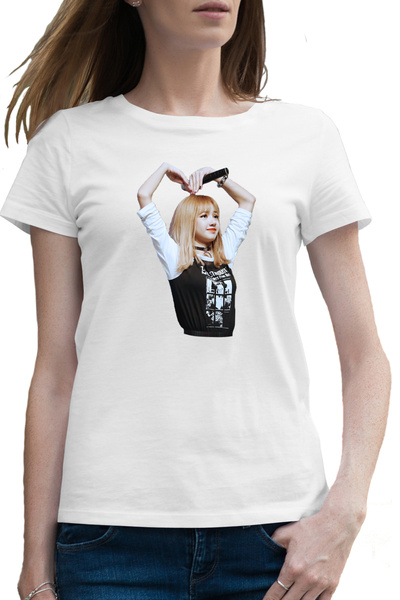 OEM Tricou femei Lisa Blackpink Kpop K Pop Singer