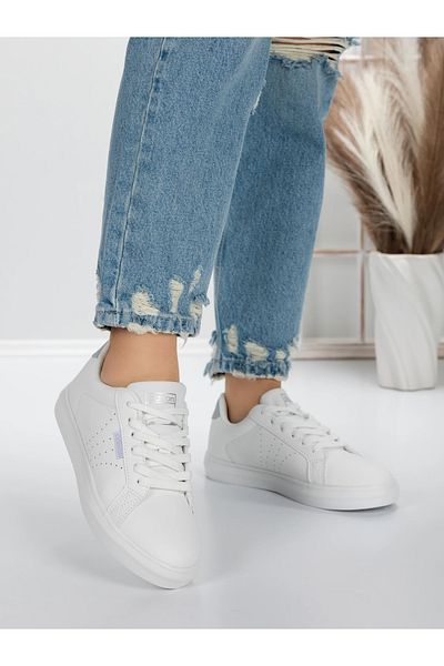 mei Women's Sneakers 51928-1 White-Grey