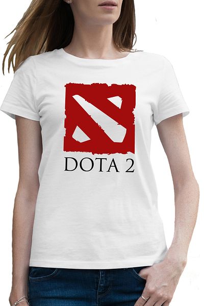 OEM Tricou femei Logo Dota 2 Defense of the Ancients Emblem