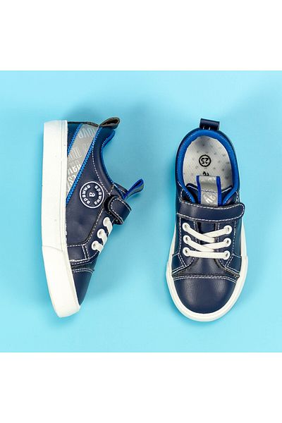 Apawwa Boys' Sports Shoes VC48 Dark Blue