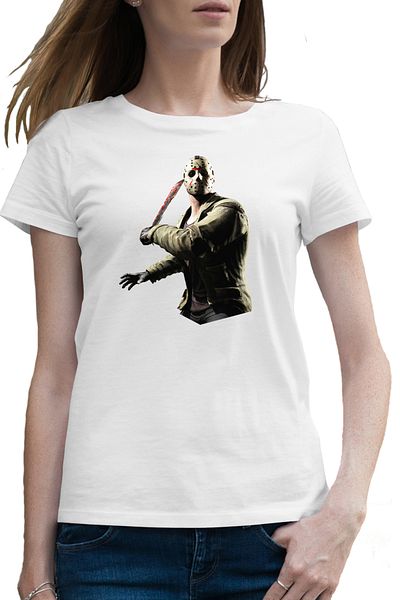 OEM Tricou femei Mortal Kombat Jason Voorhees Freedy Kruegger Chainsaw