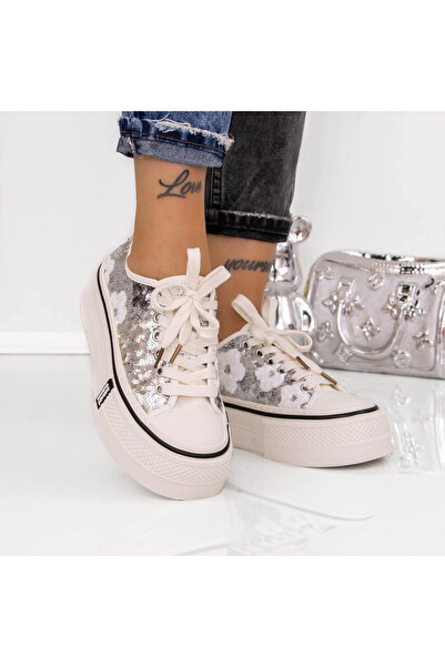 mei Tenisi Dama 666-10 Argintiu