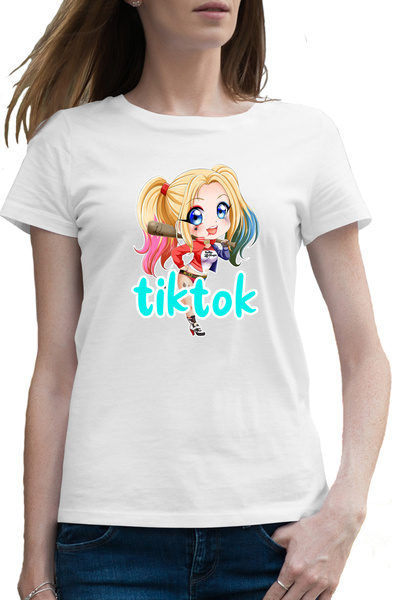 OEM Tricou femei Joker Suicide Squad Tiktok Tik Tok Creator