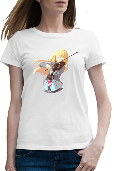 OEM Tricou femei Your Lie in April Kaori Vioara Violonista
