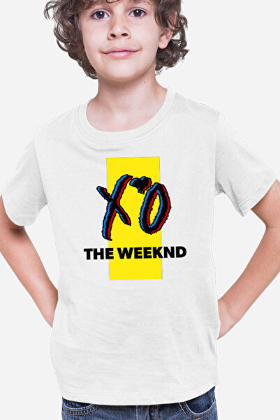 OEM Παιδικό μπλουζάκι με λογότυπο The Weeknd και δημοφιλή παγκόσμια περιοδεία