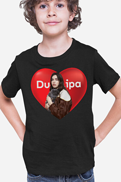 OEM Μπλουζάκι Dua Lipa Levitating One Kiss Lyrics Heart Puppy Kids