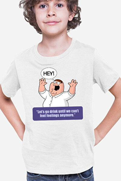 OEM Tricou copii Family Guy Father Stewie Telegram Sticker Quotes
