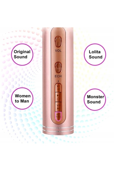 Azaris MIKROFON DLA DZIECI KARAOKE USB BLUETOOTH DLA DZIECI RÓŻNE GŁOSY NAGRYWANIE