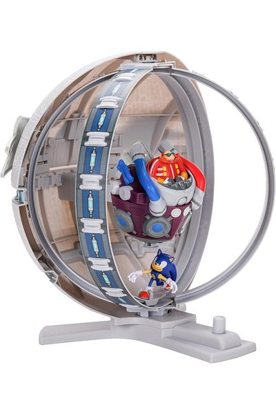 Spin Masters Sonic The Hedgehog Death Egg Playset With Sonic Action Figure 2.5inch