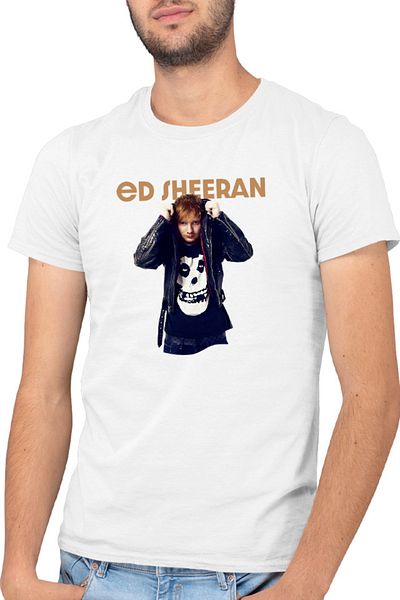 OEM Men's T-shirt Ed Sheeran Musician Pop Dance Party Divide