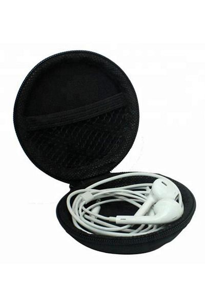 Aptel Headphone case, plastic, blue, 8 cm