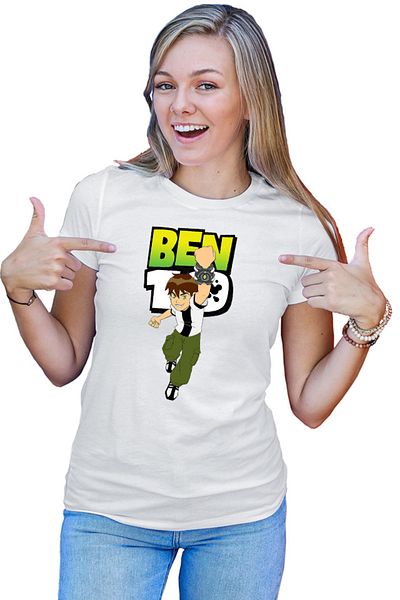 OEM Tricou Femei Ben10 Clock Magic Monsters Alien