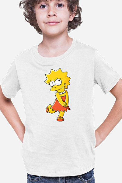 OEM Παιδικό μπλουζάκι The Simpsons Maggie Lisa Daughter Mom Dress