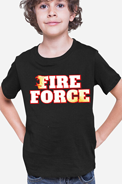 OEM Tricou copii Fire Force Pompier Human Super Power