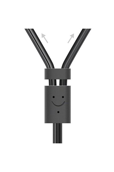 Ugreen Kabel przewód audio 3.5mm mini jack żeński - 2RCA męski 25cm szary