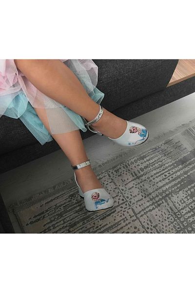 patik ayakkabı Elsa High Heels Thick Heels