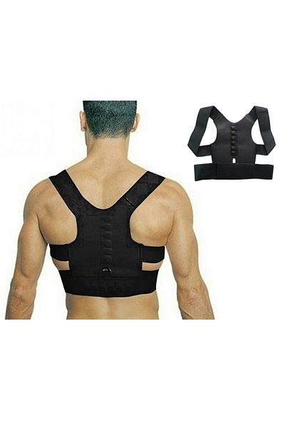 Aptel Magnetic posture corrector, black