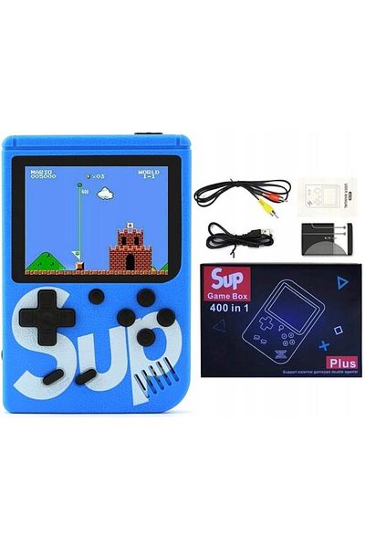 420 SUPPLIES MINI KONSOLA GRA RETRO PRZENOŚNA 400 GIER TV MARIO GAME BOY CLASSIC SUP