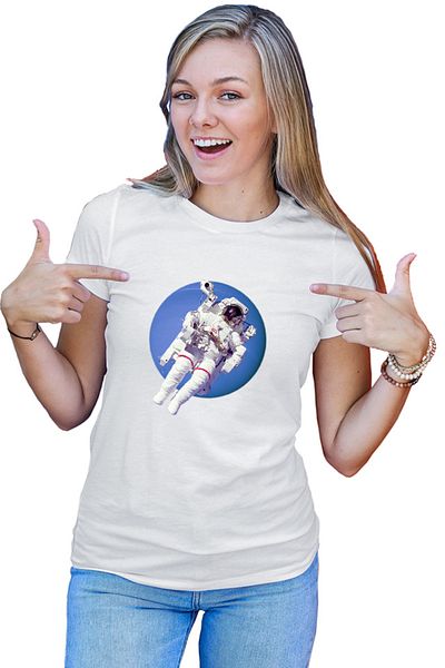 OEM Tricou Femei NASA Astronaut Neptune Gas Planet Sky Voyager