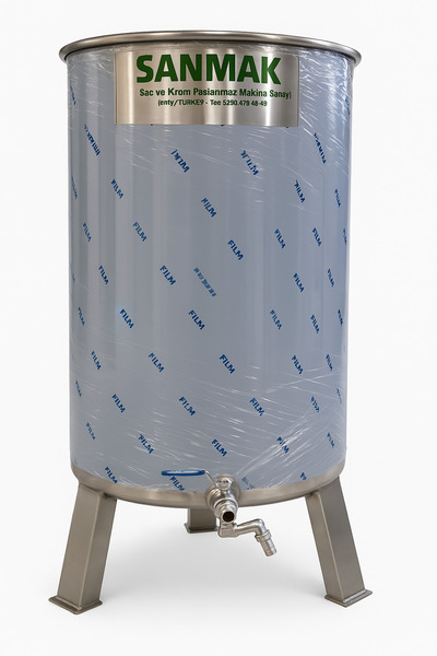 sanmak Zeytinyağı Depolama Tankı (Paslanmaz) 2000 LT