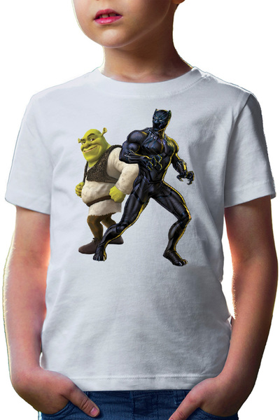OEM Tricou copii Black Panter Marvel Cinematic Universe Shrek